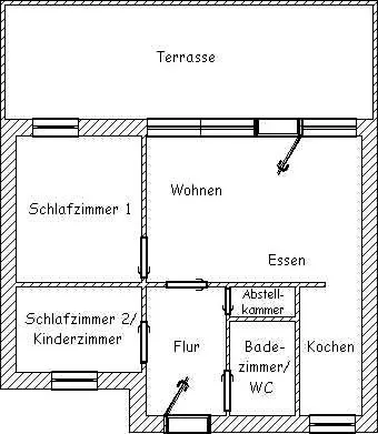 Bootsmann Σπίτι διακοπών Bensersiel